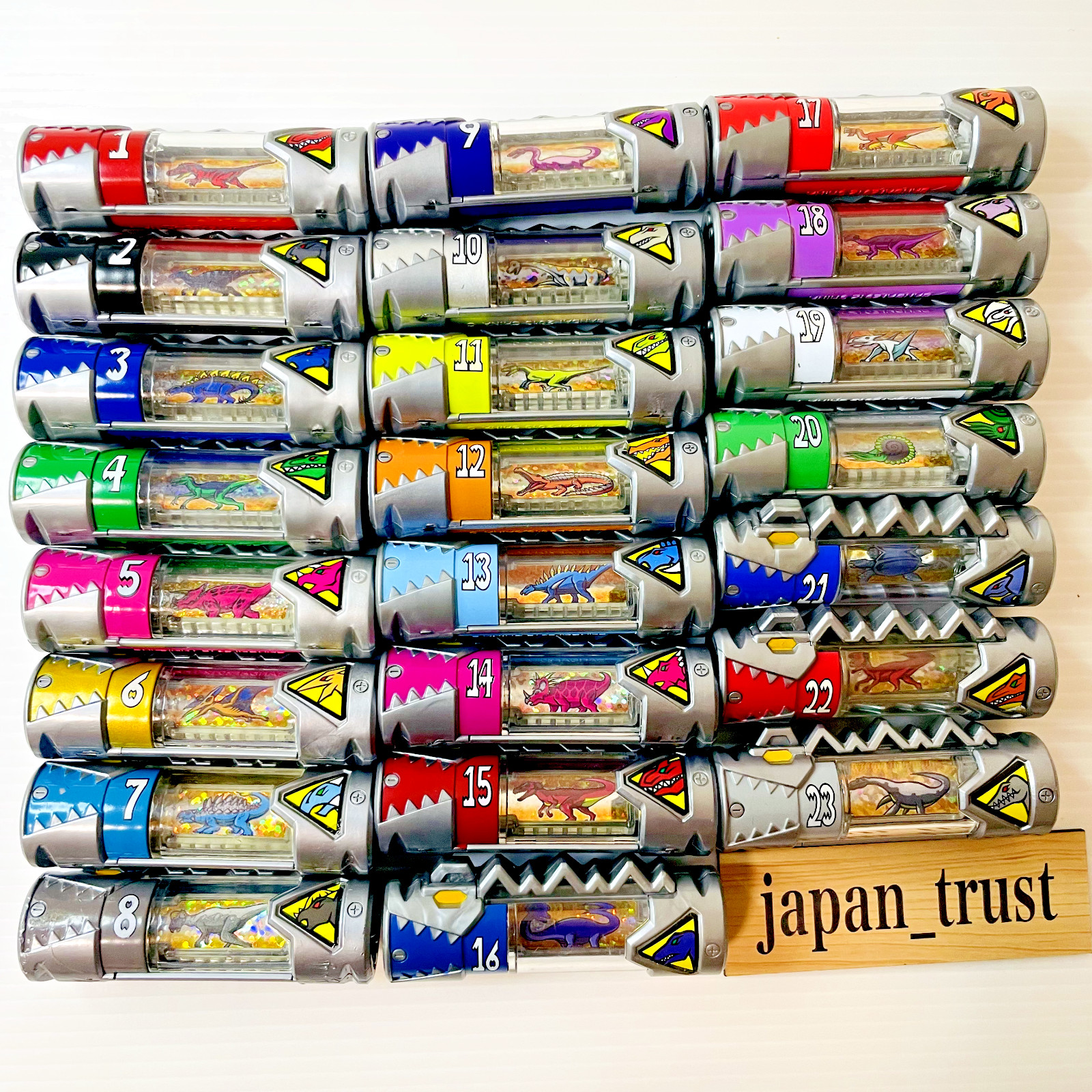 Power Rangers Dino Charge Zyudenchi 1 – 23 Kyoryuger Dino Charger Energem Bandai