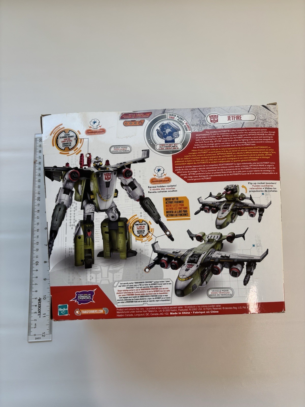 Transformers Cybertron Jetfire Autobot Ultra Class Action Figure NEW 2005
