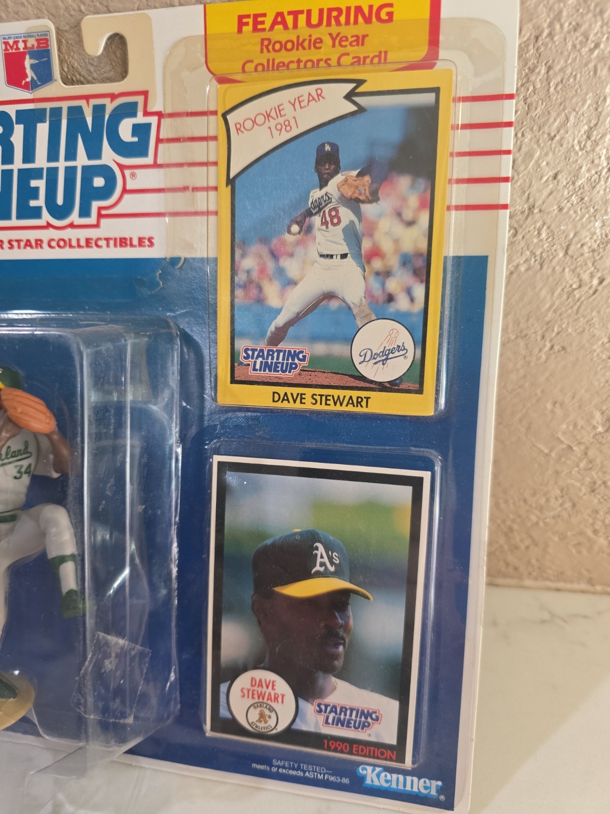 1990 Edition Starting Lineup Dave Stewart Oakland A&rsquo;s Athletics