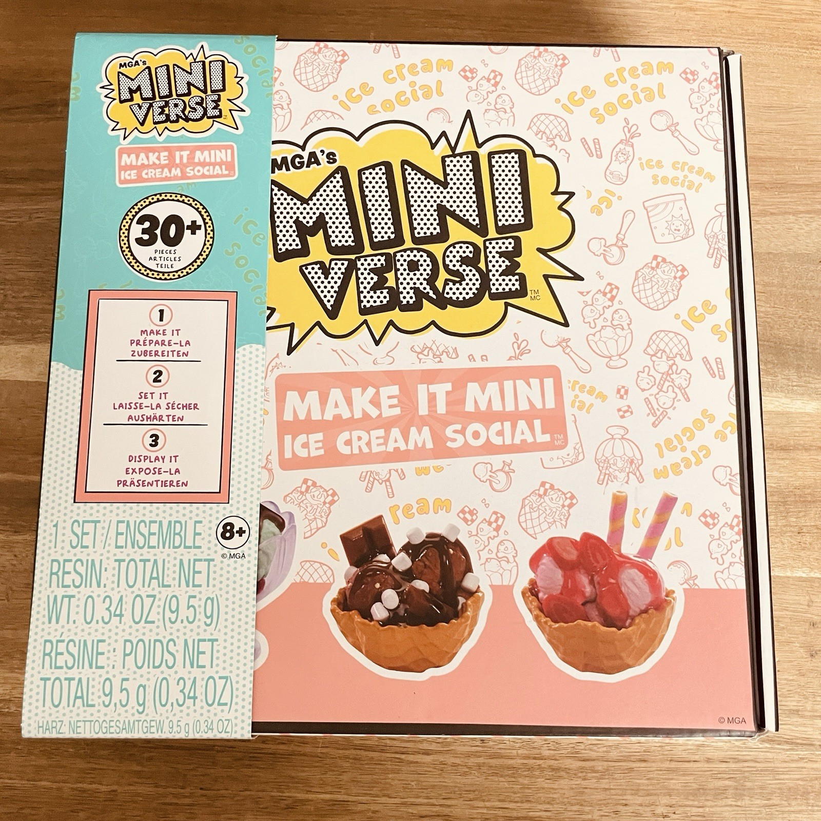 MGA&rsquo;s Miniverse Make It Mini Food/Ice Cream Social Brand NEW