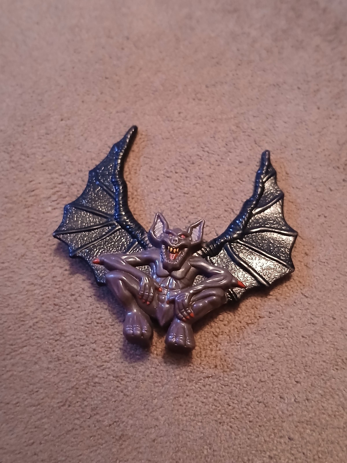 MIGHTY MAX Horror Head Defeats Vamp Biter Bat Figure Part Piece Wings Vampire