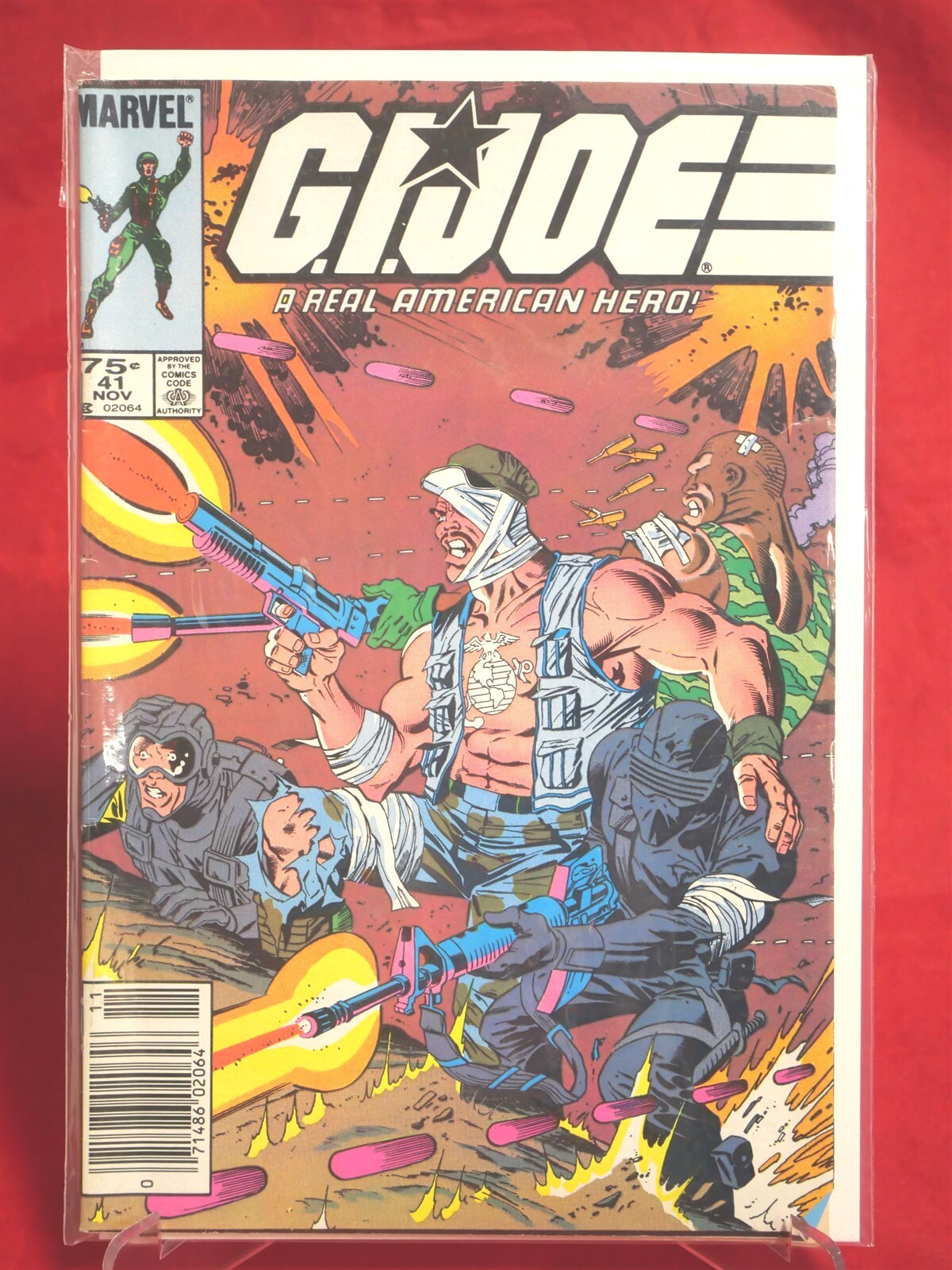 GI Joe Comic Book ARAH Issue #41 Marvel Comics Group A Real American Hero