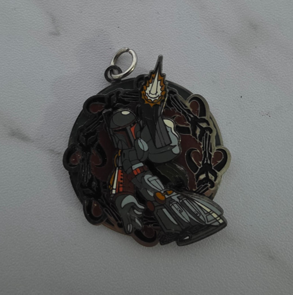 Boba Fett 2003 Keychain STAR WARS Weekends Disney Exclusive Only