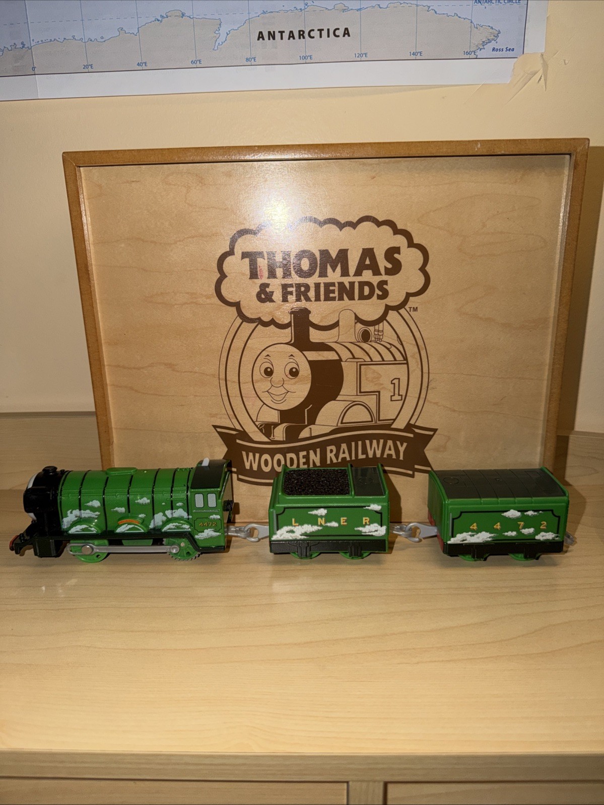 FLYING SCOTSMAN Thomas Friends Train TRACKMASTER 2013 4472 WATER LNER COAL