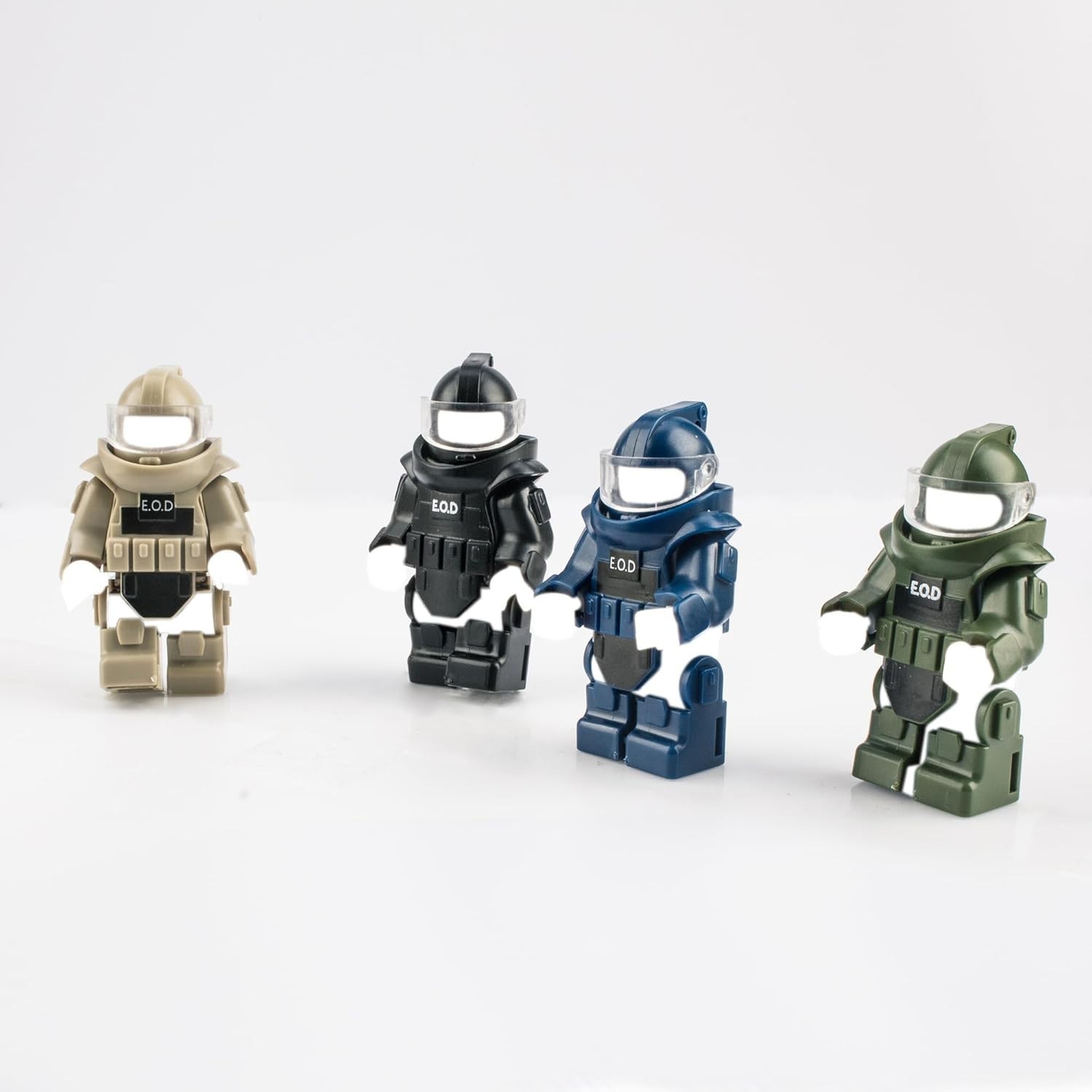Durable Dark Blue E.O.D Suit Toy – Lightweight Miniature for Kids & Collectors