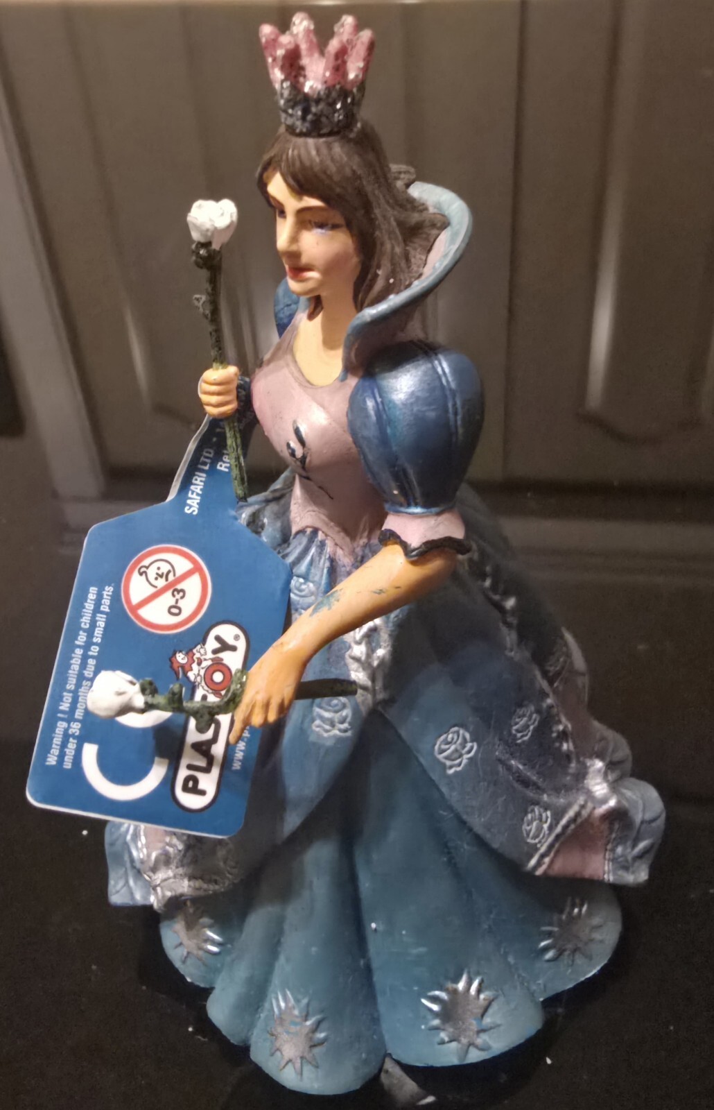Plastoy Safari Ltd White Rose Princess 61363. Hand Painted Nwt