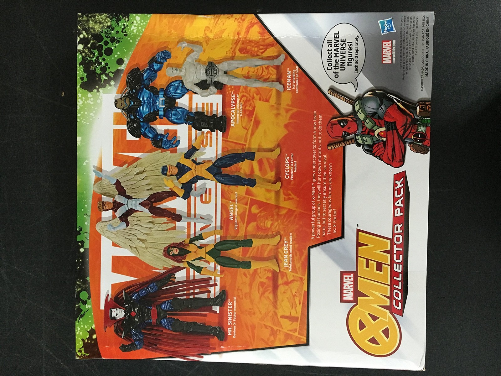 San Diego Comic Con SDCC 2012 X-Men Collector 6 Figure Set Marvel Universe X-Fac