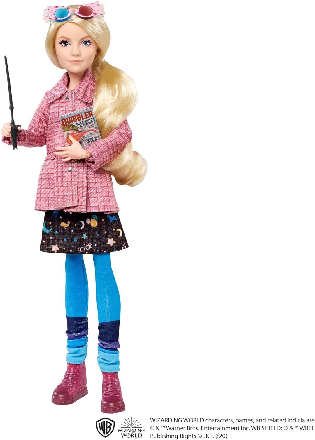 Harry Potter Luna Lovegood Doll With Accessories 6 Years And Up Collectible Toy