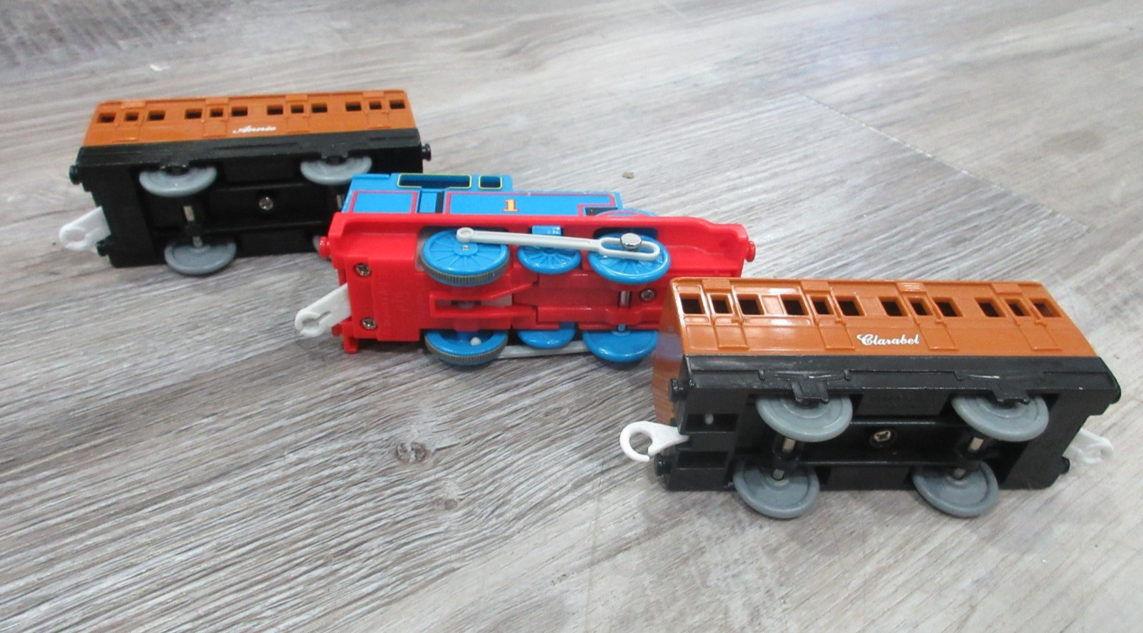 HIT TOY Trackmaster Motorized Train Tank Engine THOMAS ANNIE CLARABEL WORKS! GUC