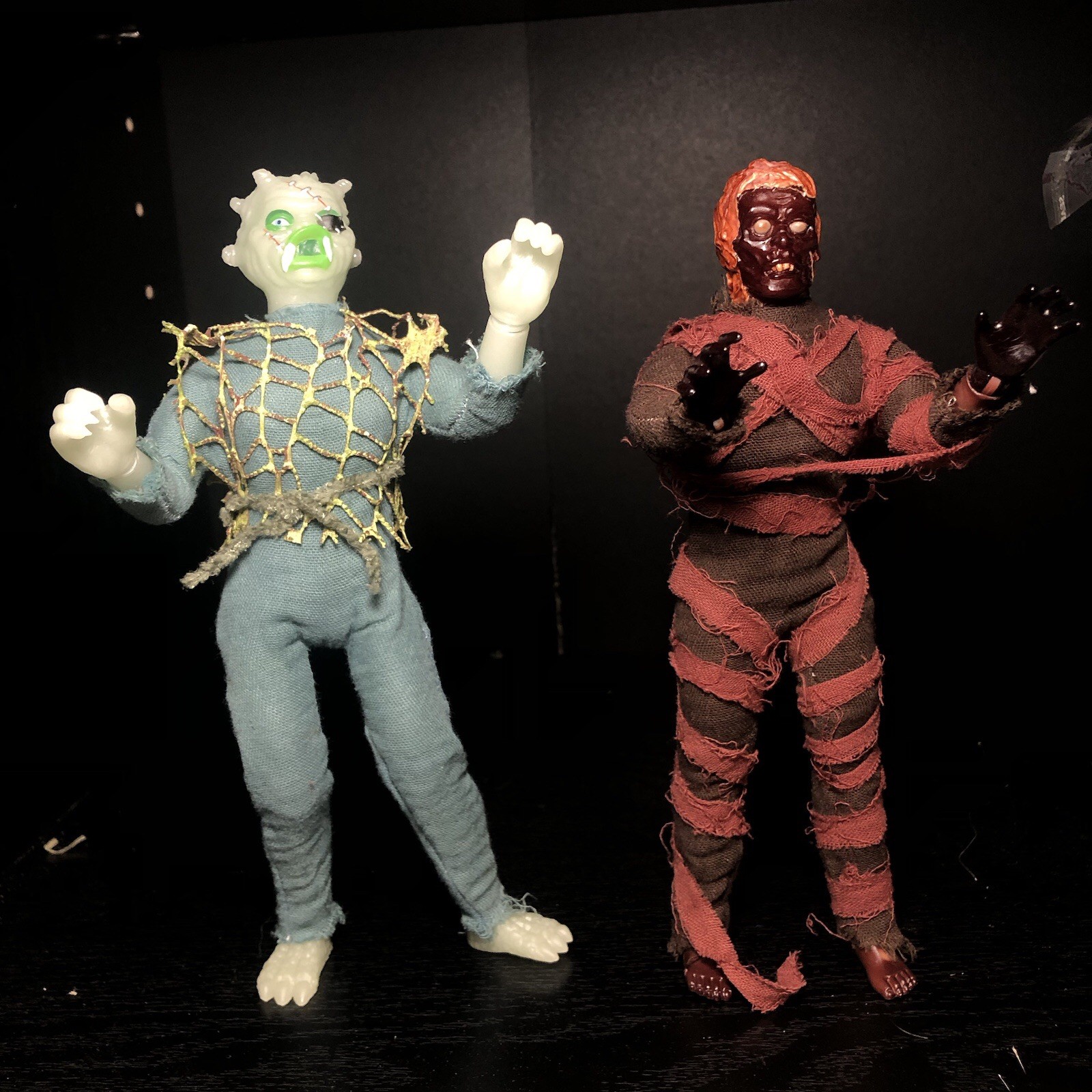 Mego Bog Monster & Mummy Figure Lot Creature Monster Toy
