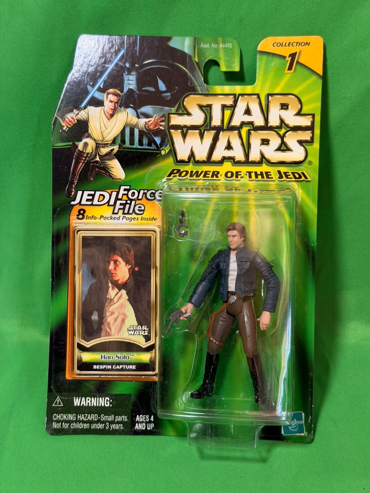 Han Solo Bespin Capture STAR WARS PotJ Power ofthe Jedi Force File action figure