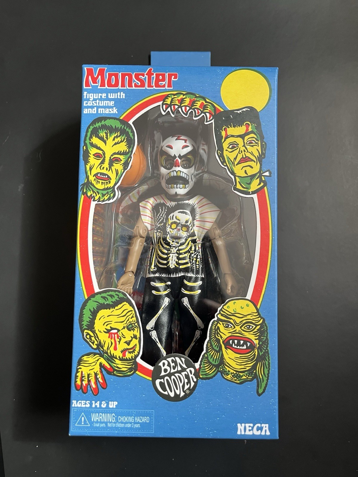 NECA Ben Cooper (Series 1) Costume Kids Figure Monster – Skeleton (NIB)