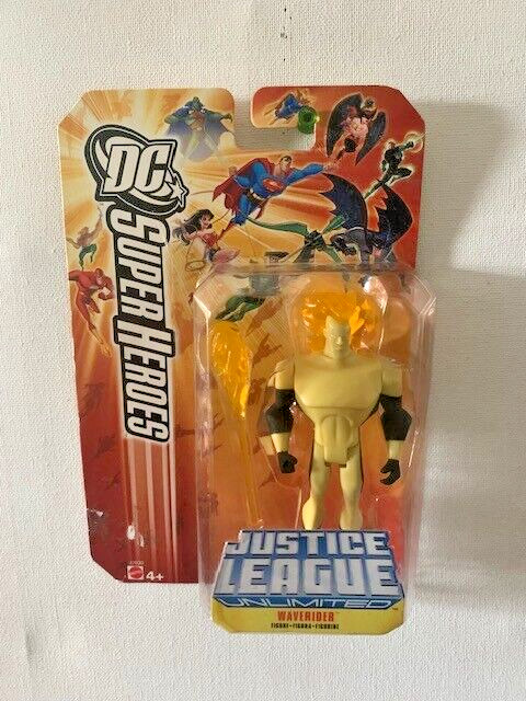 DC Universe Superheroes Justice League Unlimited Waverider 4.75in Mattel 2005 CW