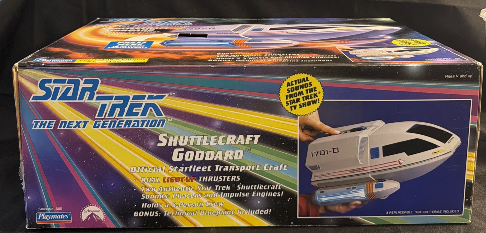 Star Trek The Next Generation Shuttlecraft Goddard 1992 Playmates