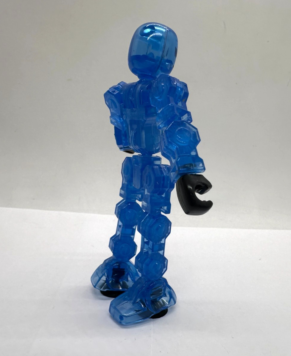 Klikbot Stop Motion Blue Guardian Animation Figure – Zing