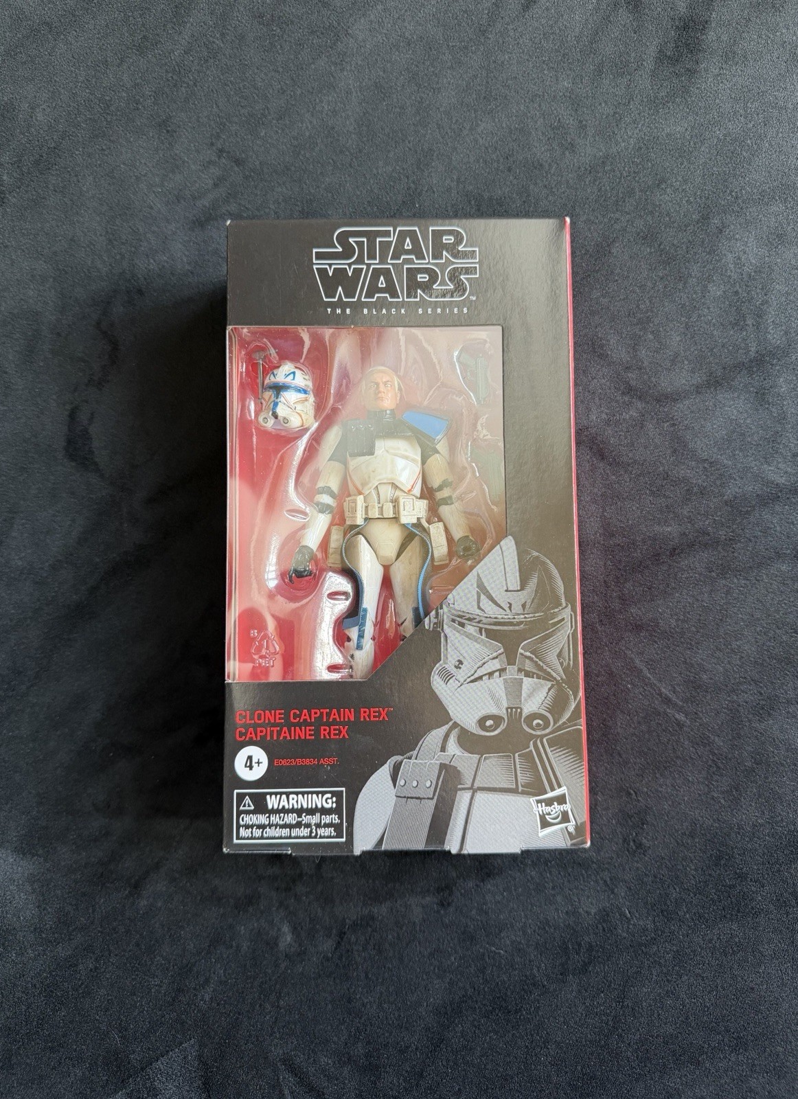 Hasbro Star Wars the Black Series The Clone Wars Captain Rex #59 New Sealed