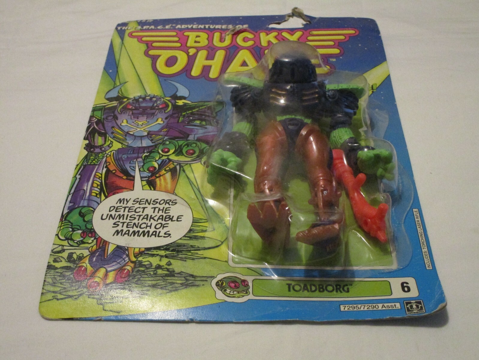 Hasbro Bucky O’Hare The Toad Wars Toadborg Bronze Legs #6 7295 Action Figure