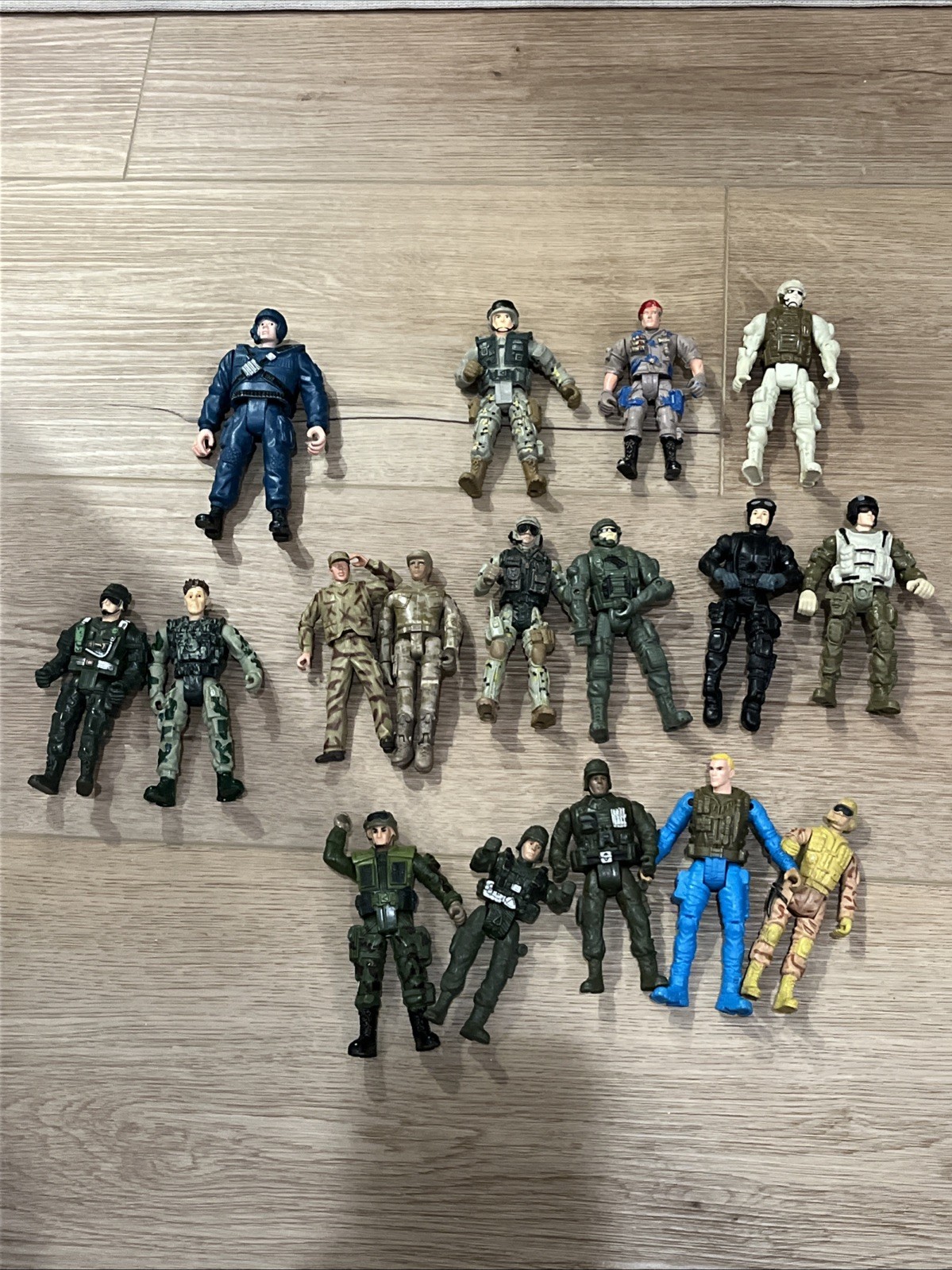 Lanard Chap Mei & Others Action Figure Lots Figurines – 29 Pieces (Look@Photos)