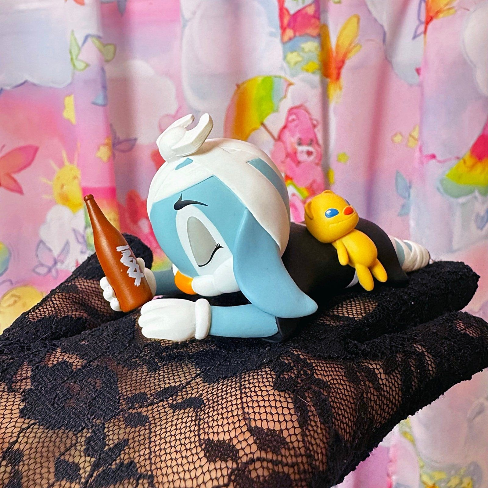 Aruta Soup Rabbit Zero Blind Box Figure – Baseball Bat version – Art Toy Bunny