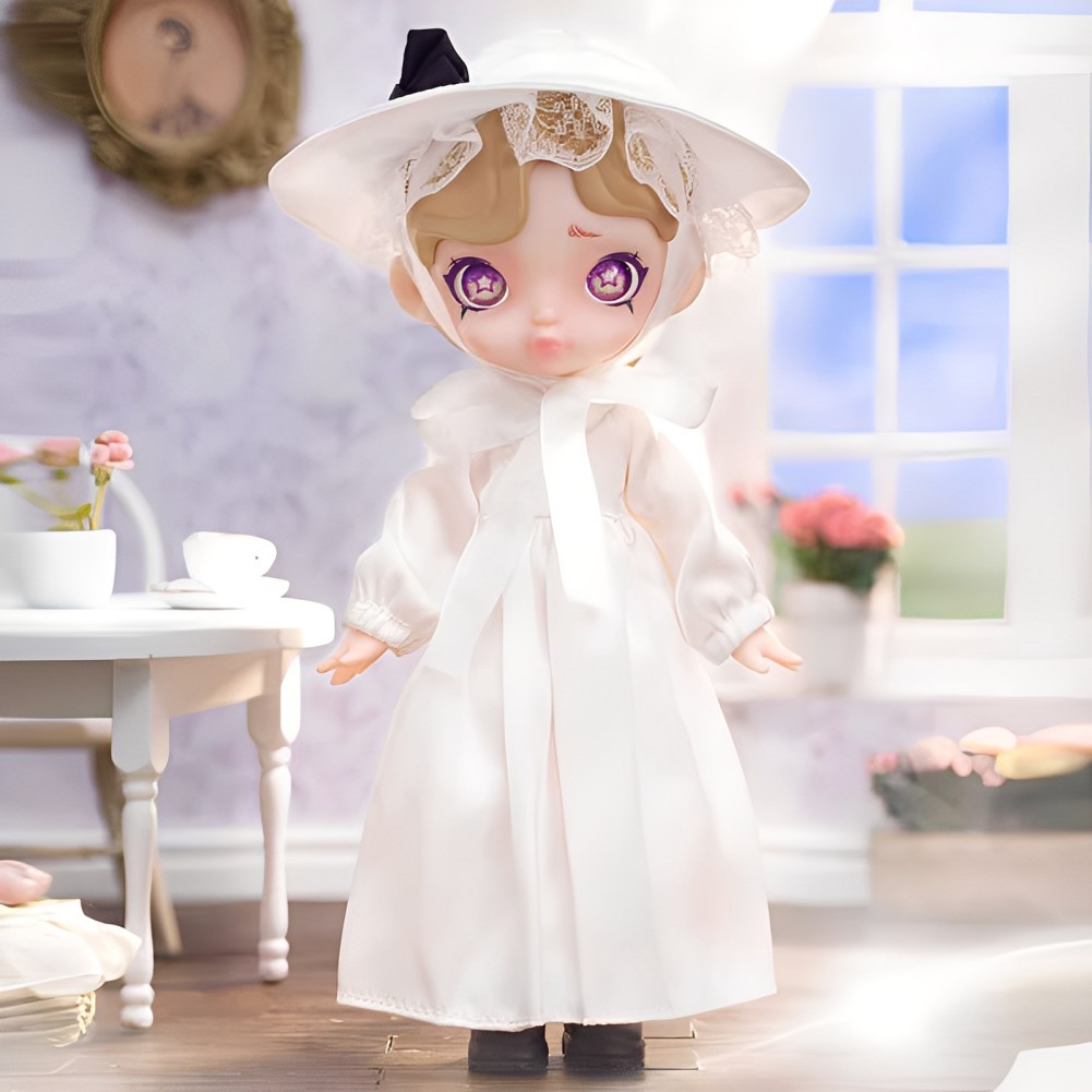 Laura Black & white spectral Series Movable Doll Confirmed Blind Box Figure Toy