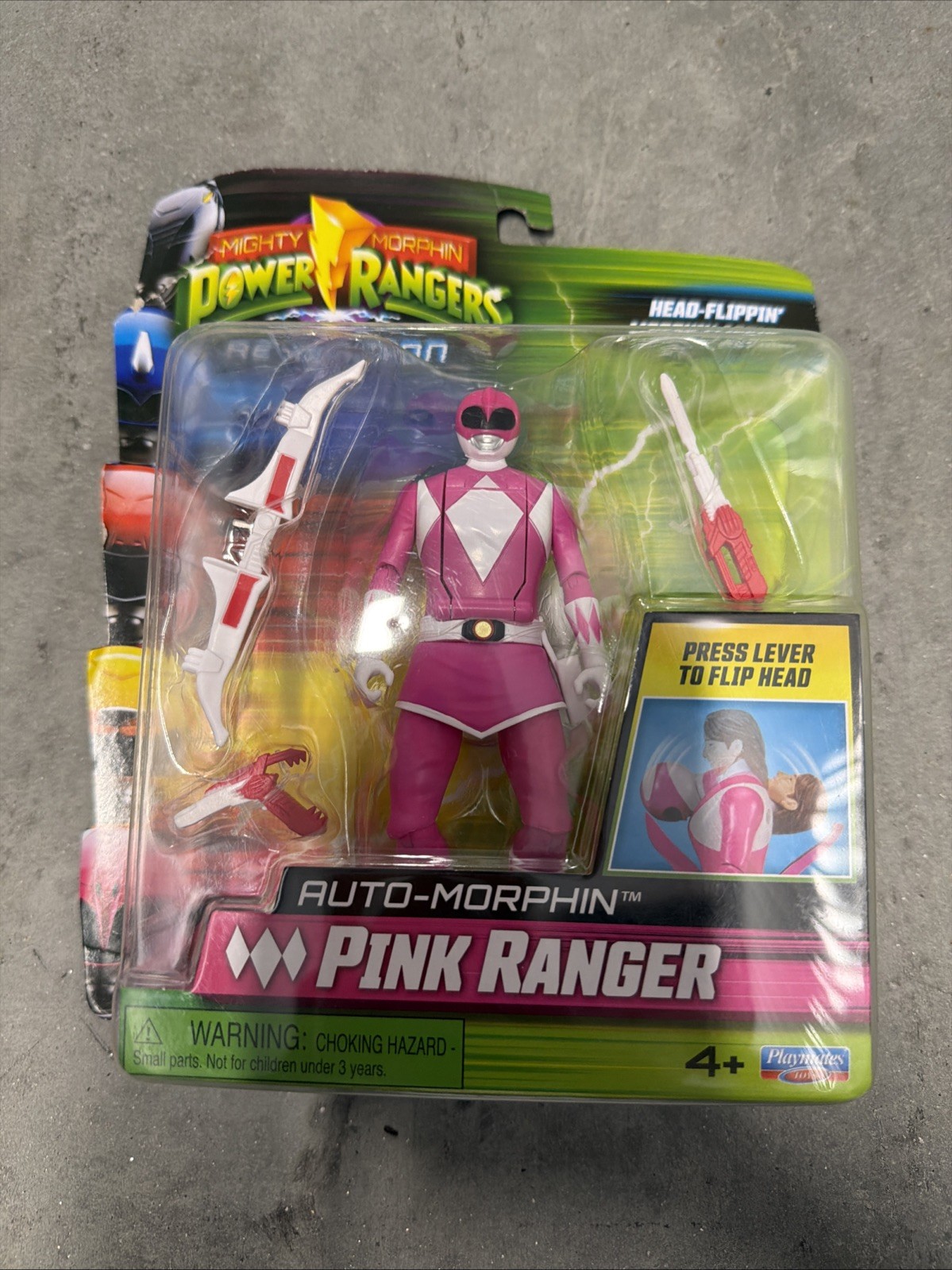 Power Rangers Mighty Morphin Re-Ignition Pnk Ranger Action Figure [Auto-Morphin]