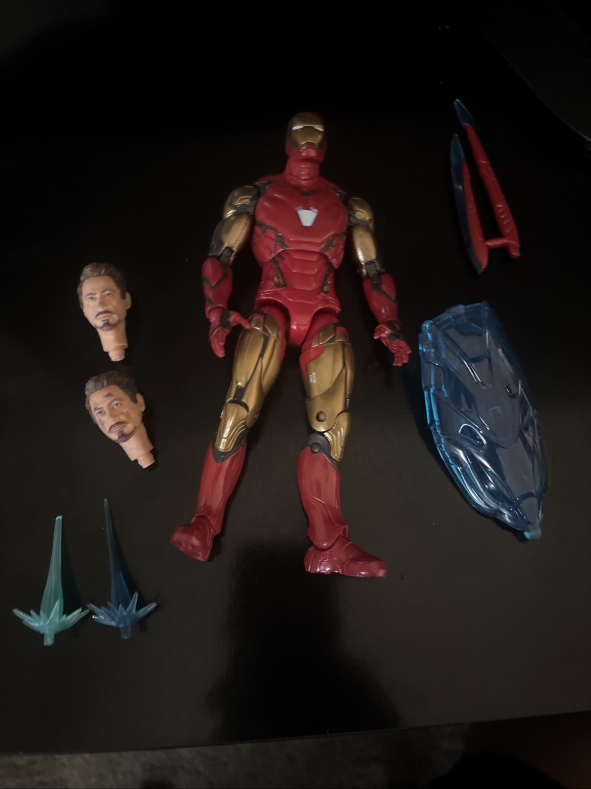 6 Marvel Legends Series Figures Bundle, Iron Man, Wolverine, Doc Ock Etc.