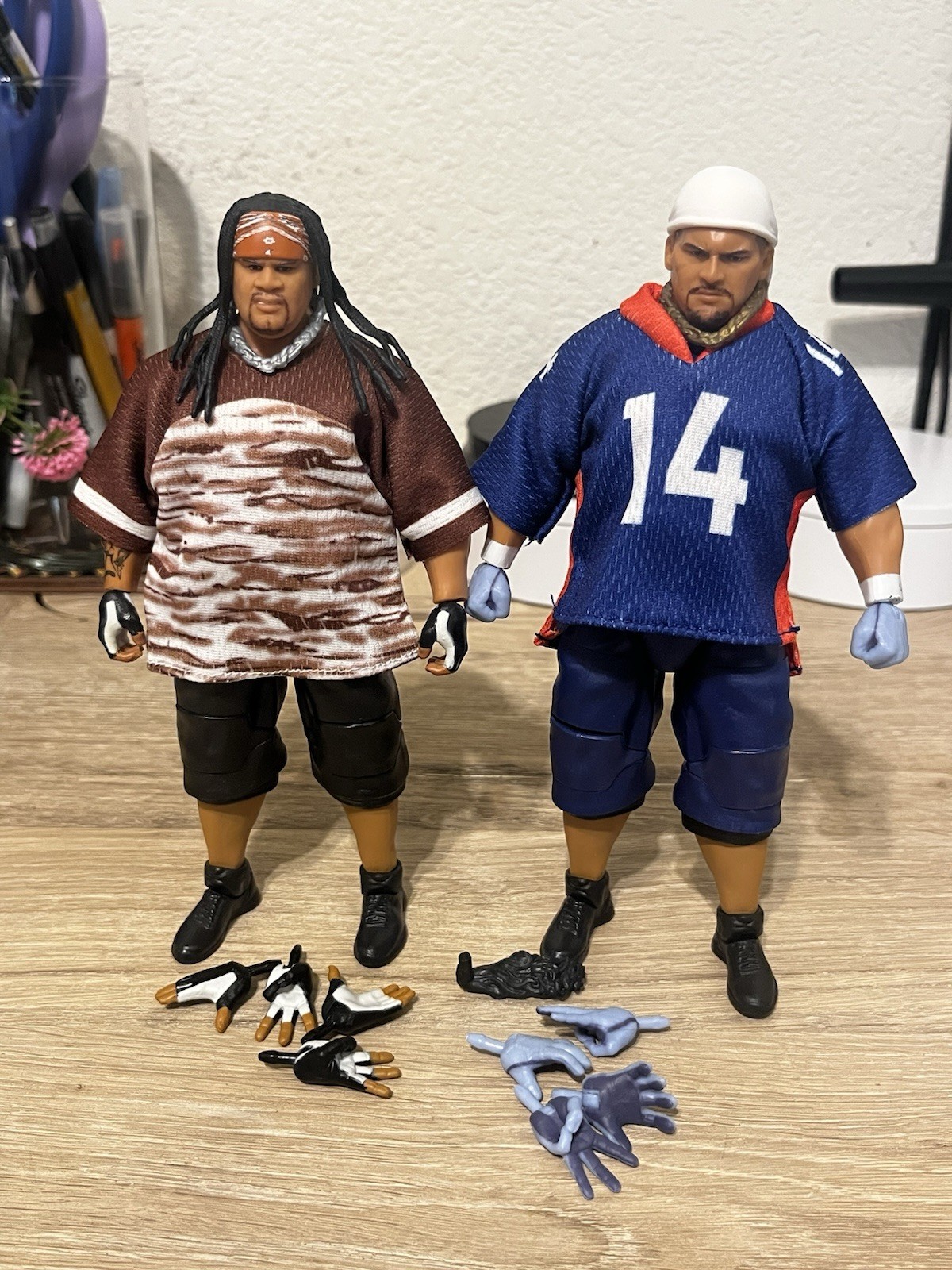 Jamal and Rosey Elite Legends Series 23 Complete Set with 3 Minute Warning