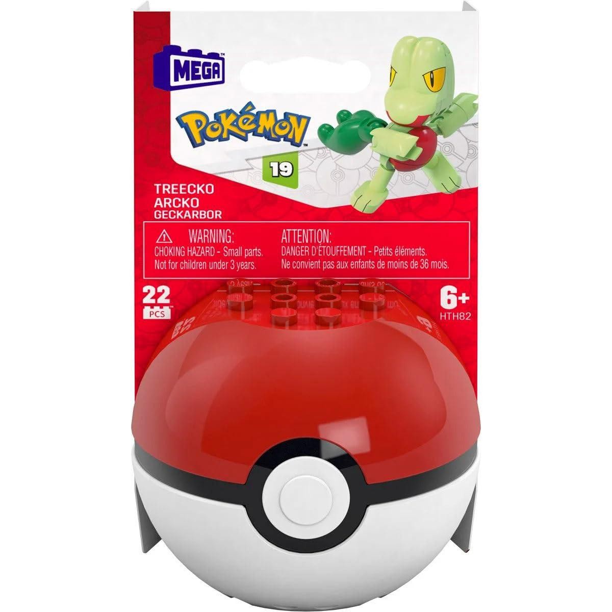 MEGA Pokémon Poké Ball Building Bundle of 6 Figures Series 19