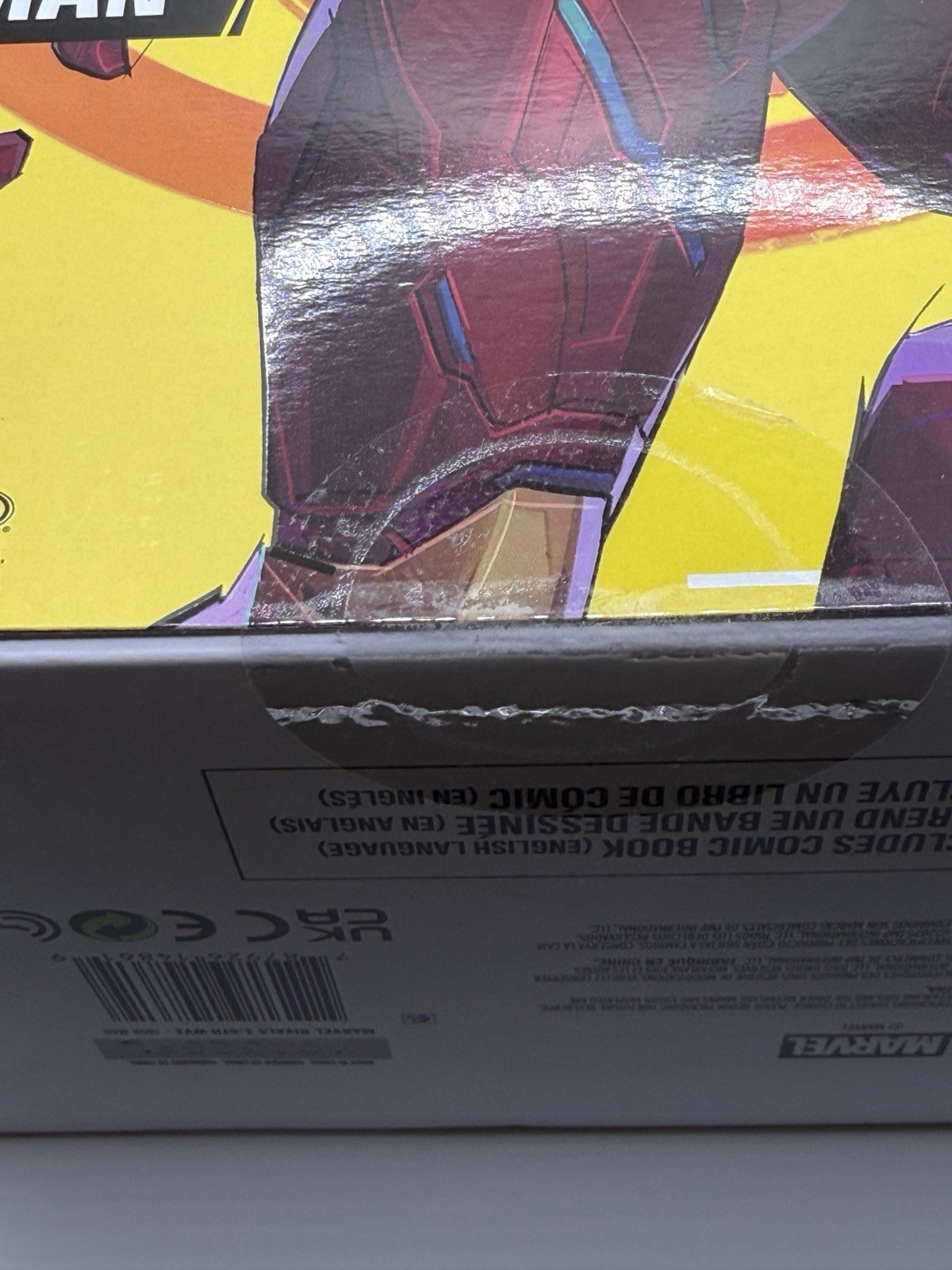 McFarlane Marvel Rivals Iron Man 1:6 Platinum Ed Gamer Verse NIB w/ Comic