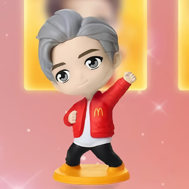 McDonald&rsquo;s Tinytan x BTS Encore Throwback 2025 Happy Meal Toy + Free Sticker/Box