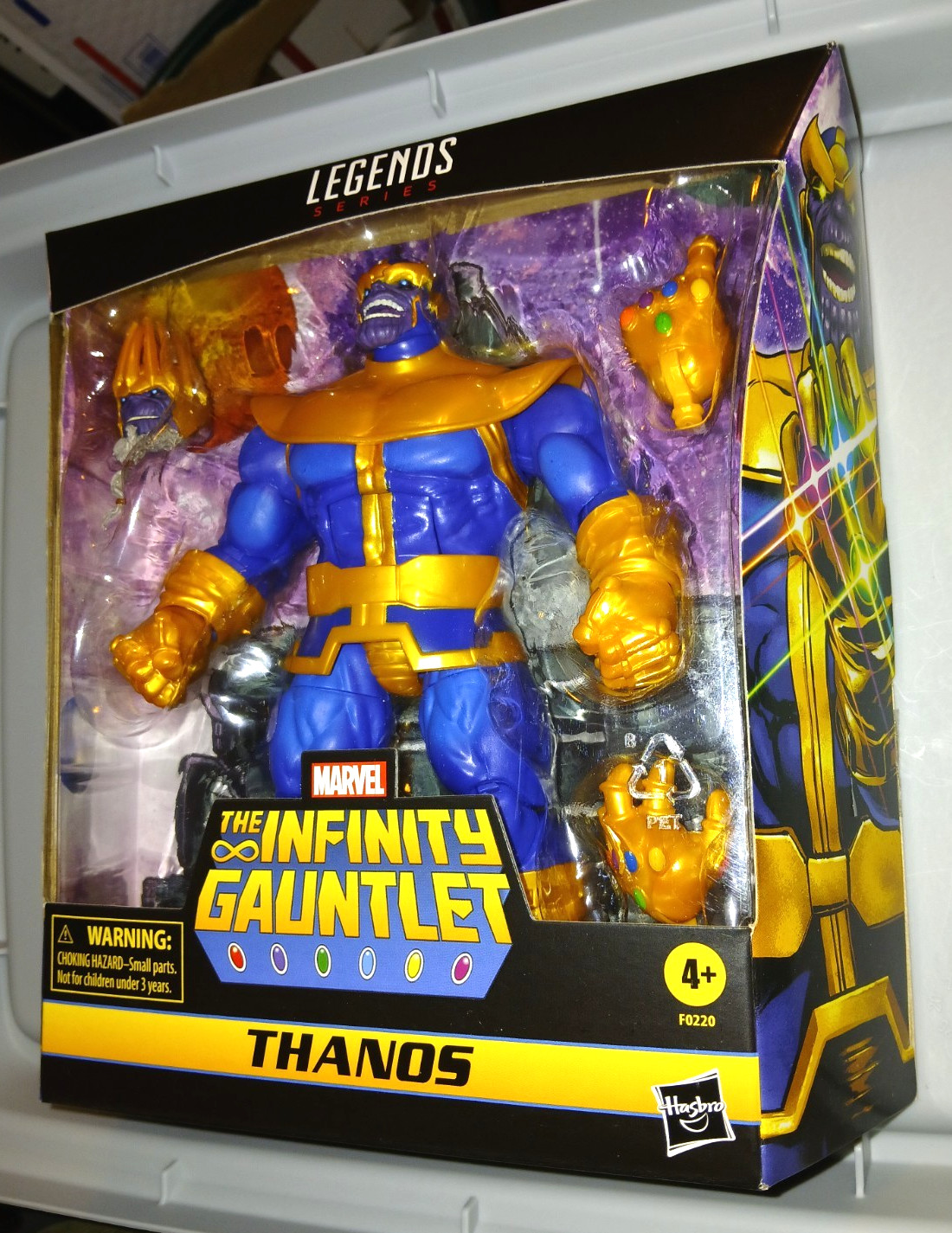 MARVEL LEGENDS THANOS INFINITY GAUNTLET DELUXE 6&Prime; FIGURE HASBRO 2021 NEW SEALED