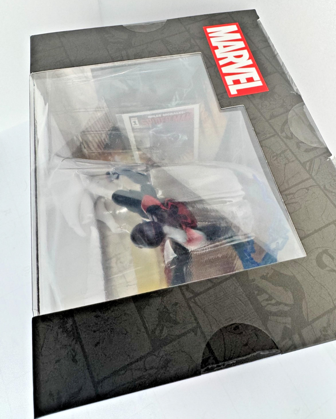 McFarlane Marvel Miles Morales Spider-Man #1 Resin Statue Figure w/ Comic MIB