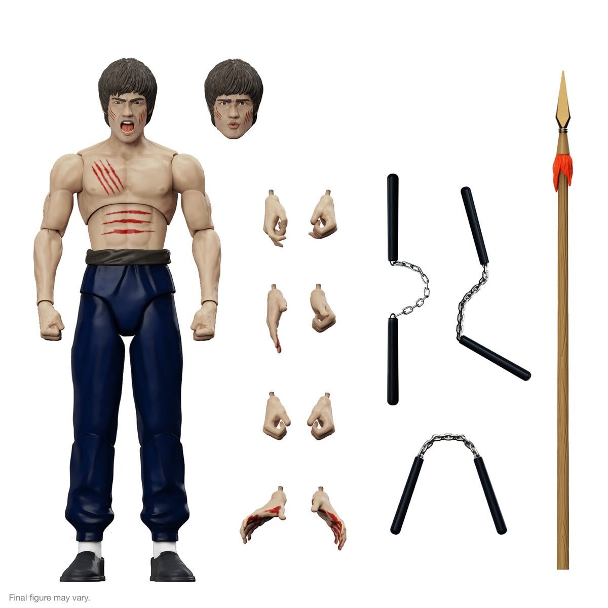 Super 7 Bruce Lee The Fighter Kung Fu Movie Collection Action Figures Toy 7&Prime;