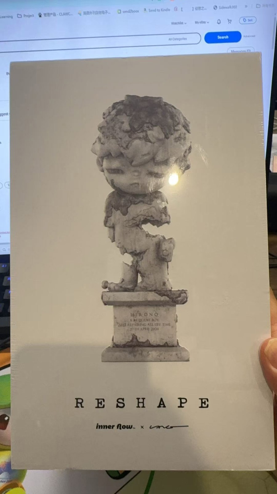 Authentic Hirono Reshape Limited Edition Art Figurine Hot 22cm