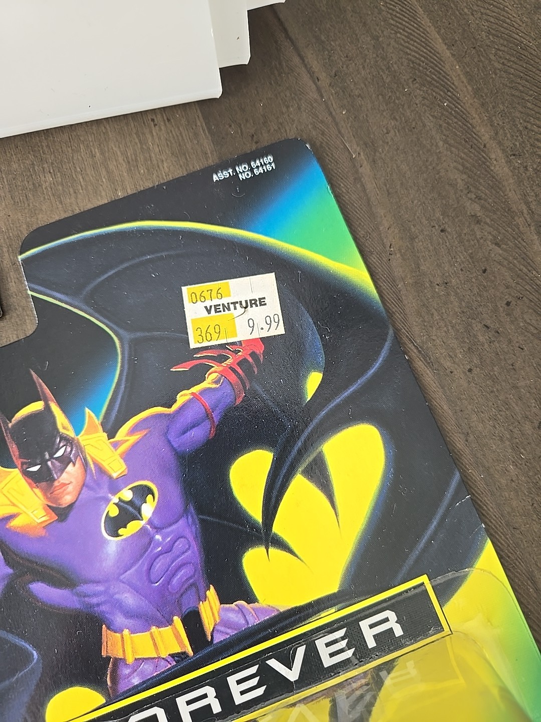 BATMAN FOREVER DELUXE ATTACK WING BATMAN POWER FLEX ATTACK CAPE Kenner