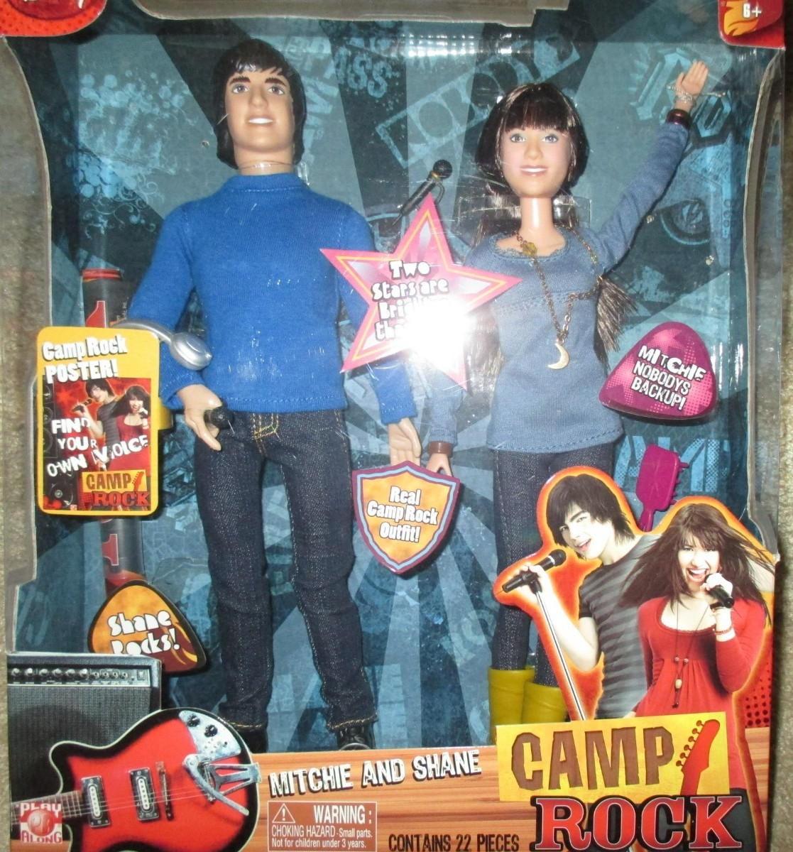 DISNEY&rsquo;S 2008 CAMP ROCK, MITCH & SHANE…NRFB
