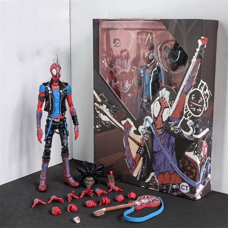Spider Punk Spider Man : Across the Spider Verse 6&Prime; Action Figure CT Toys Gift