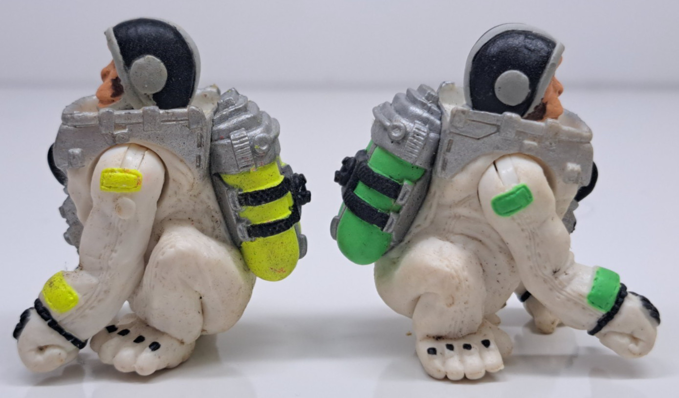 Lanard CORPS Star Force Astronaut Apes Chimps Monkeys Set Lot Of 2 2003