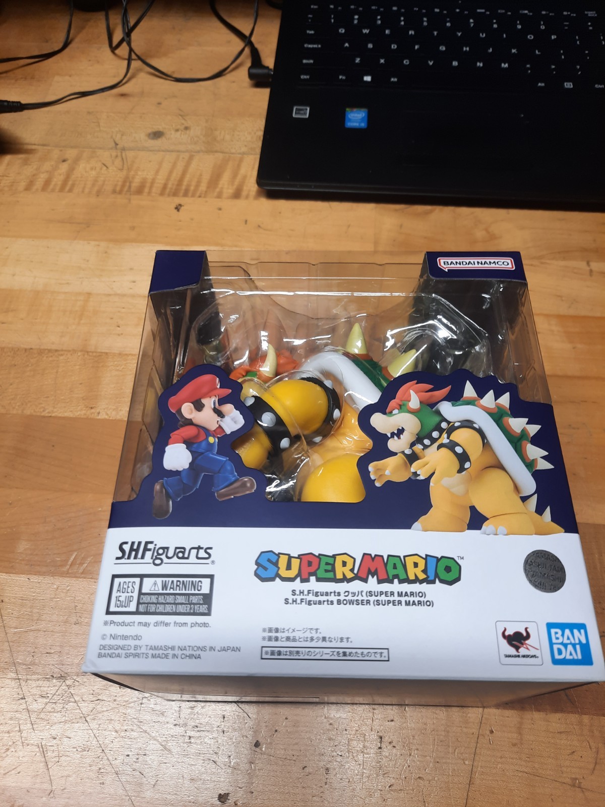 Bowser (Super Mario) « Super Mario », S.H.Figuarts. NEW & SEALED.