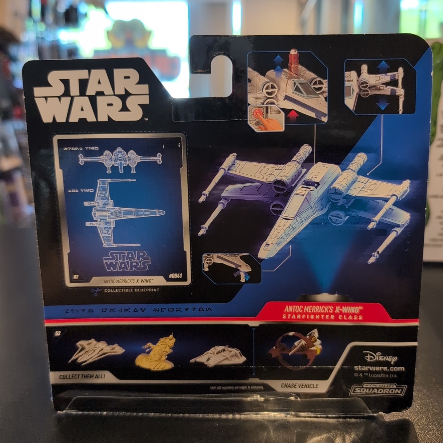 Chase 5000 Star Wars Micro Galaxy Squadron Antoc Merrick&rsquo;s X-Wing Merrick 0041