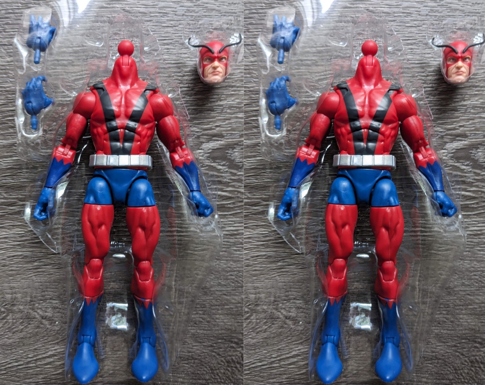 2x Marvel Legends HANK PYM GIANT MAN 6&Prime; FIGURE (Wasp 2 Pack 2024) 60th Ant Man