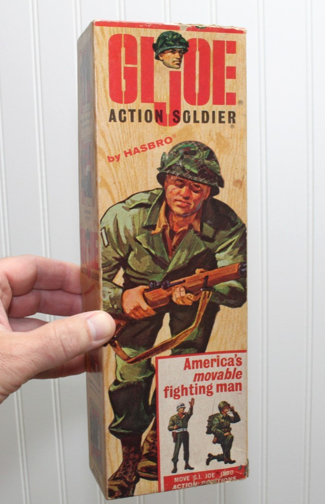 Vintage GI Joe 1964 – Soldier – Coffin Box (Single TM)