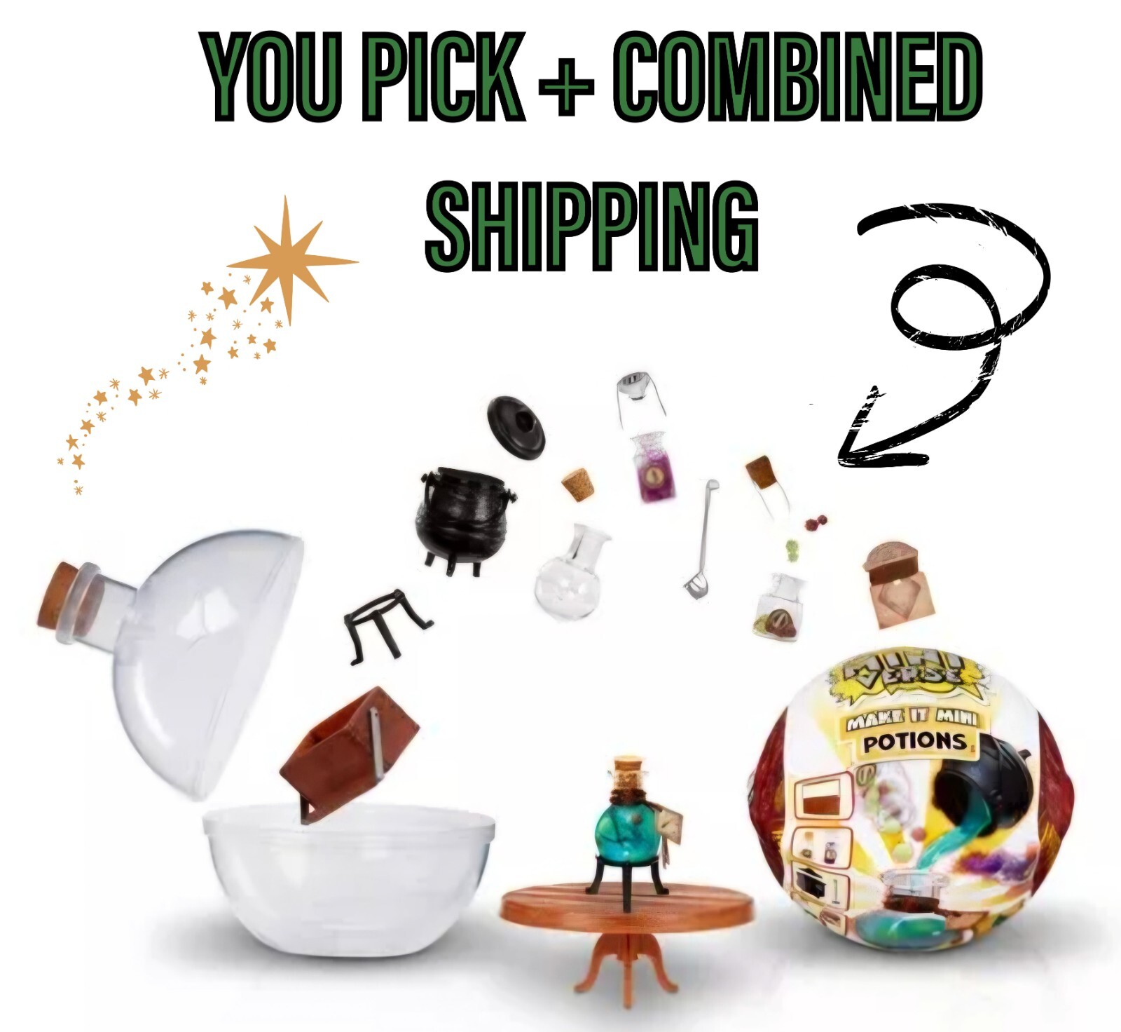MGA Miniverse Harry Potter Potions – YOU PICK + COMBINED SHIPPING
