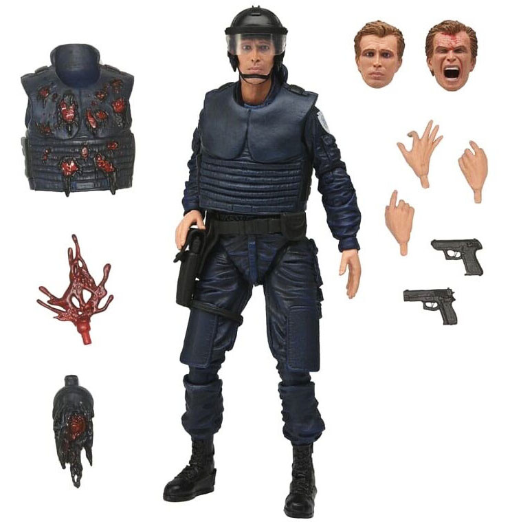 NECA Robocop Alex Murphy 7&Prime; Ultimate Action Figure 1:12 Scale In Stock Official