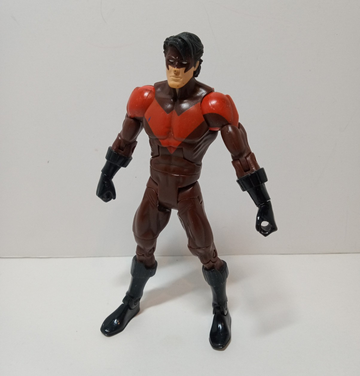 2009 DC Universe Classics NIGHTWING Red Variant Figure Mattel 75 Years Super Pwr