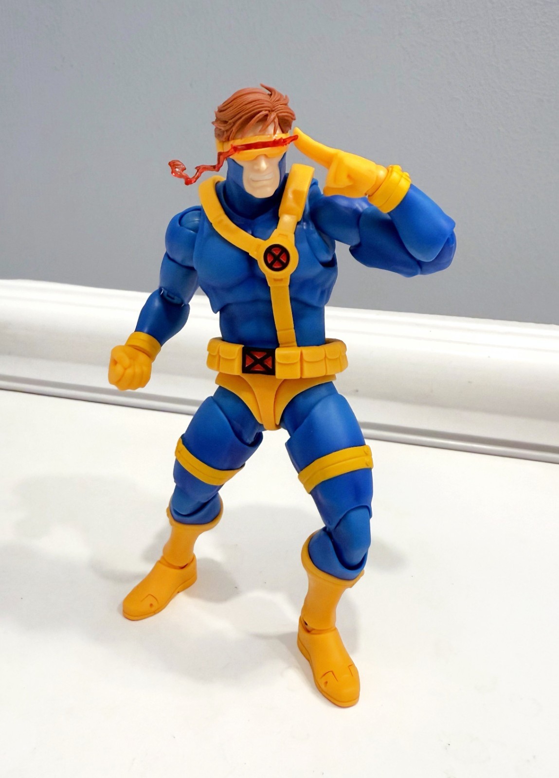 Cyclops Custom Peg Height Mod S.H.Figuarts Marvel GAMERVERSE Figure SHF Bandai