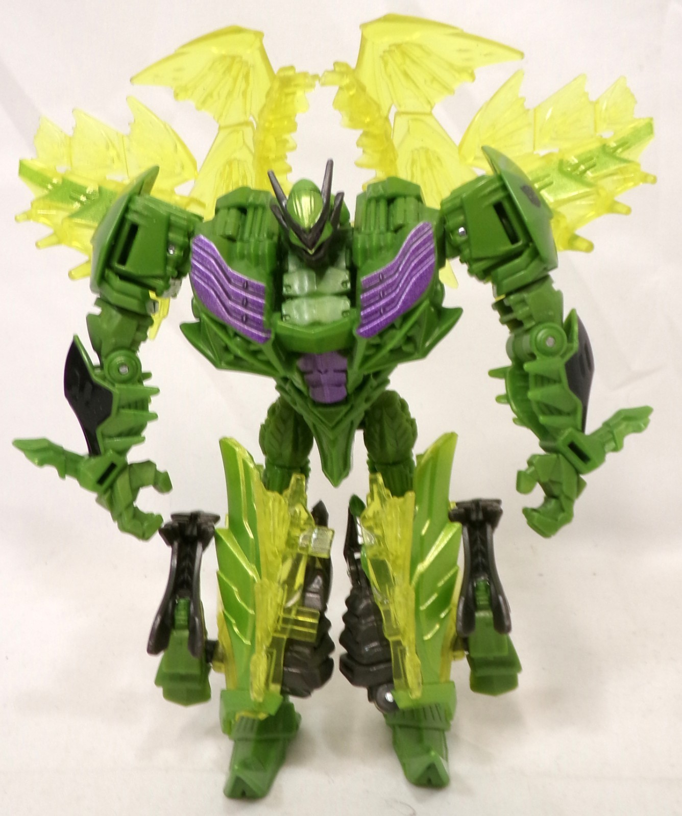 Transformers Age of Extinction Deluxe Class Snarl Dinobot Hasbro 2014 Incomplete