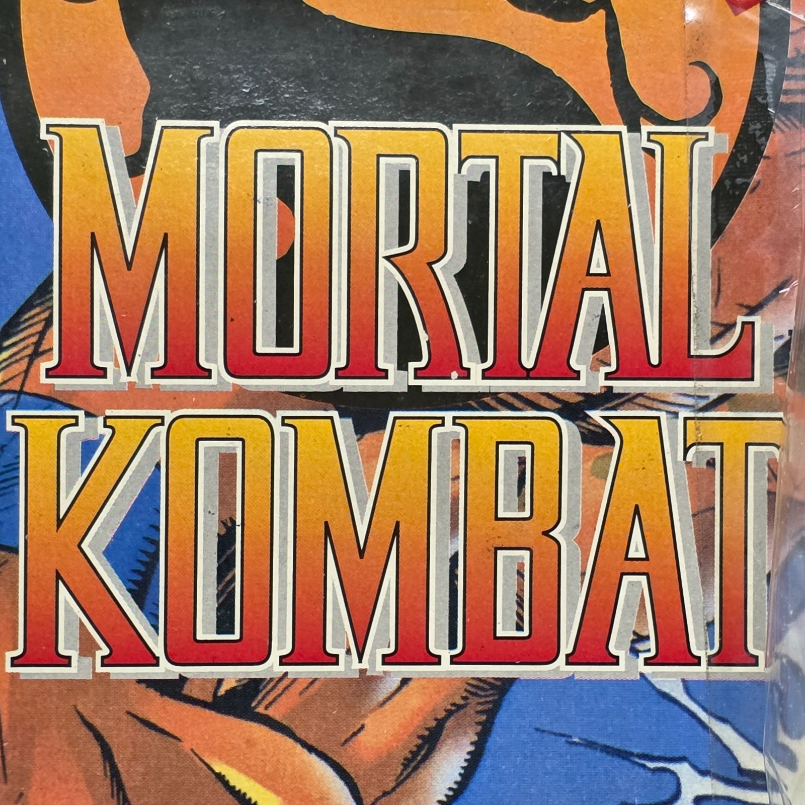MORTAL KOMBAT TOP KANO BRAND JOCSA ARGENTINA MOC 1994 RARE