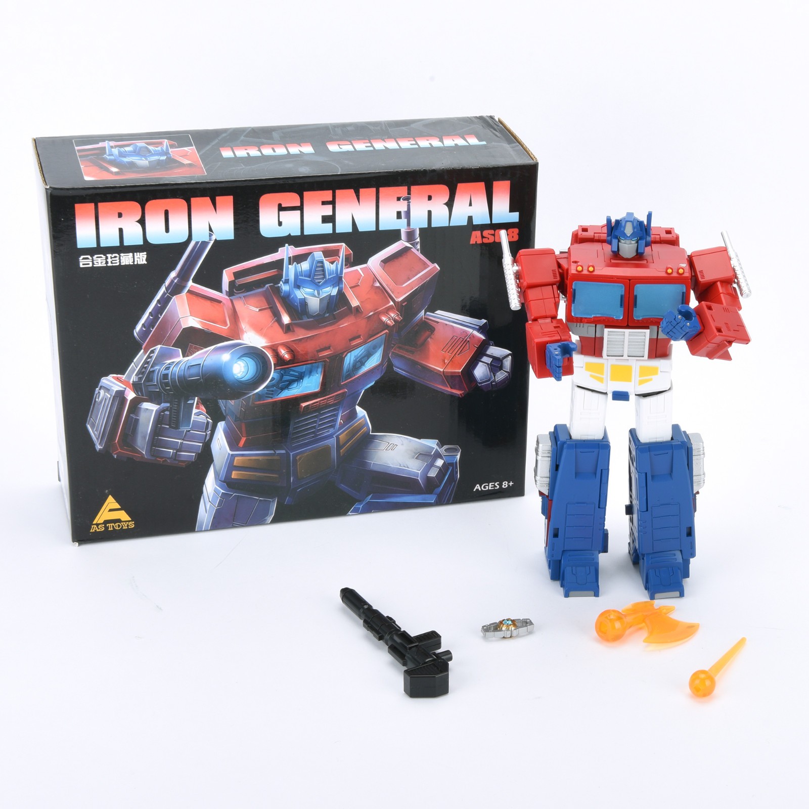 Transformers G1 Autobot Commander Optimus Prime 8&Prime; Action Figure Toy Gift New
