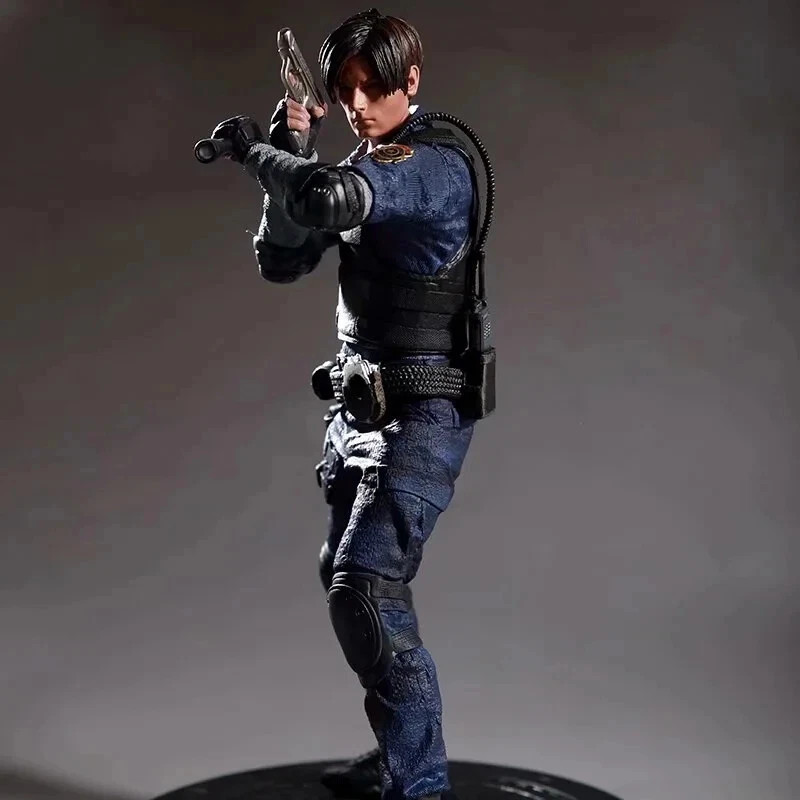 Biohazard Game Statue Jill Valentine Leon Scott Kennedy PVC Action Figures